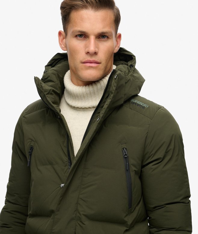Hooded Longline Padded Jacket Hooded Longline Padded Jacket