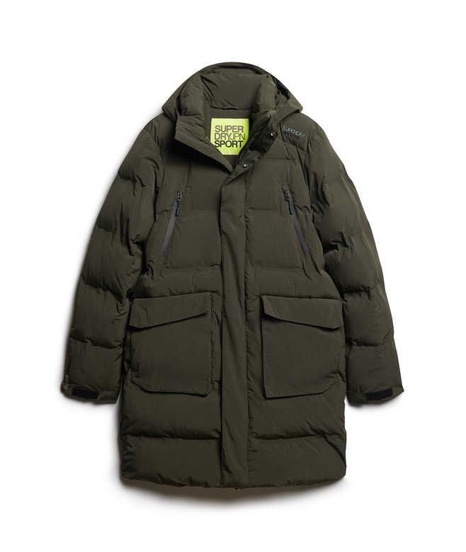 Hooded Longline Padded Jacket Hooded Longline Padded Jacket