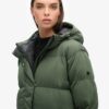 Hooded Longline Puffer Mantel Hooded Longline Puffer Mantel