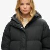 Hooded Longline Puffer Mantel Hooded Longline Puffer Mantel