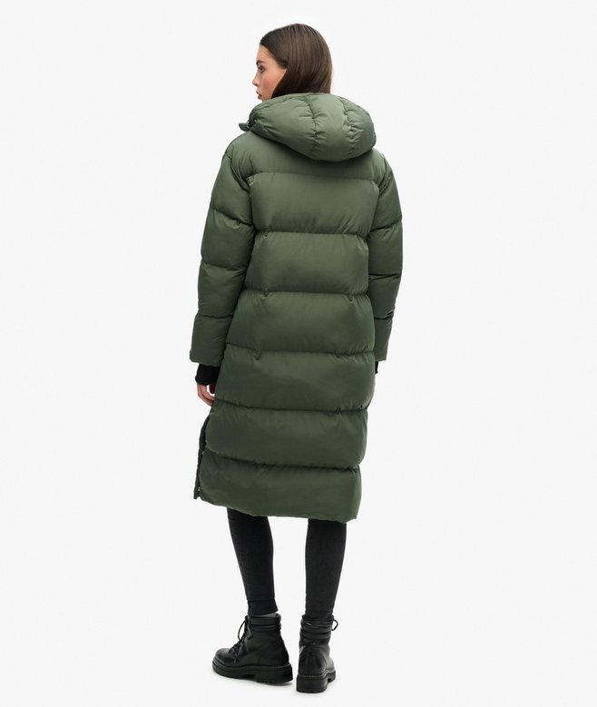 Hooded Longline Puffer Mantel Hooded Longline Puffer Mantel