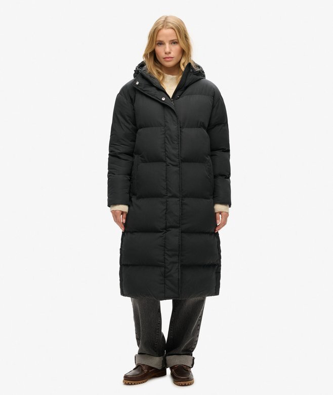 Hooded Longline Puffer Mantel Hooded Longline Puffer Mantel