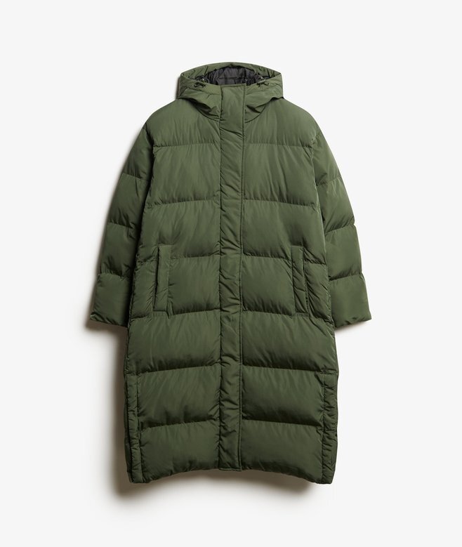 Hooded Longline Puffer Mantel Hooded Longline Puffer Mantel