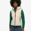 Hooded Microfibre Padded Gilet Hooded Microfibre Padded Gilet