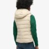 Hooded Microfibre Padded Gilet Hooded Microfibre Padded Gilet