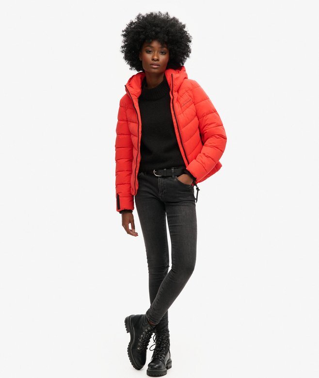 Hooded Microfibre Padded Jacket Hooded Microfibre Padded Jacket
