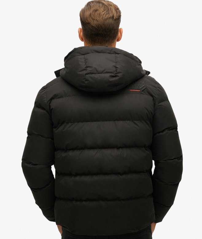 Hooded Microfibre Sport-Puffer-Jacke Hooded Microfibre Sport-Puffer-Jacke