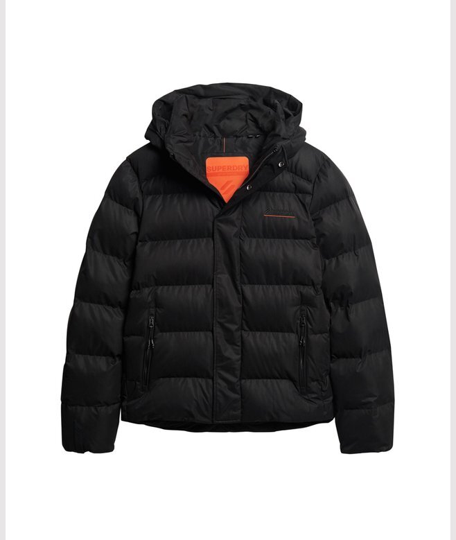 Hooded Microfibre Sport-Puffer-Jacke Hooded Microfibre Sport-Puffer-Jacke