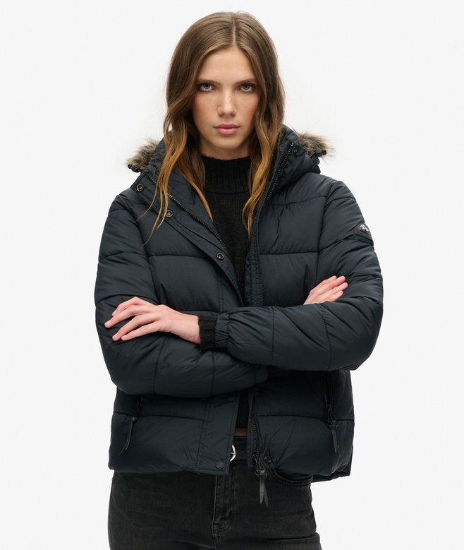 Hooded Midlayer-Jacke in Shorts-Version Hooded Midlayer-Jacke in Shorts-Version