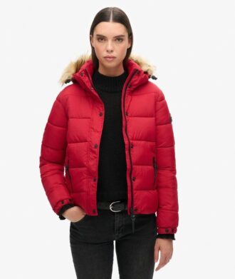 Hooded Midlayer-Jacke in Shorts-Version