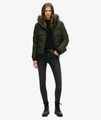 Hooded Midlayer-Jacke in Shorts-Version