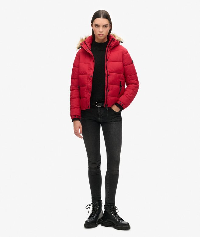 Hooded Midlayer-Jacke in Shorts-Version Hooded Midlayer-Jacke in Shorts-Version