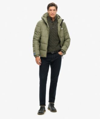 Hooded Puffer-Jacke