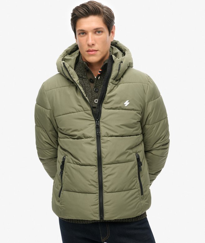 Hooded Puffer-Jacke Hooded Puffer-Jacke