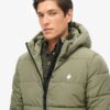 Hooded Puffer-Jacke