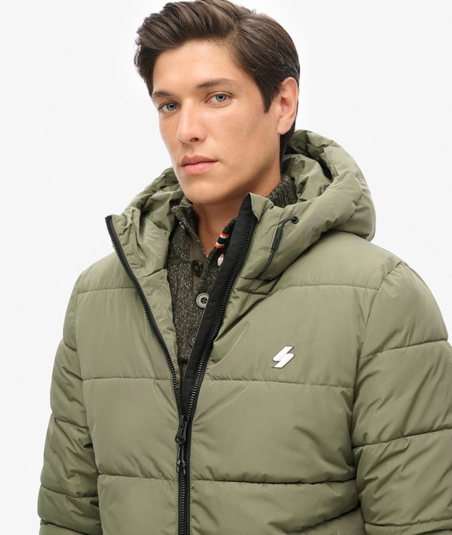 Hooded Puffer-Jacke Hooded Puffer-Jacke