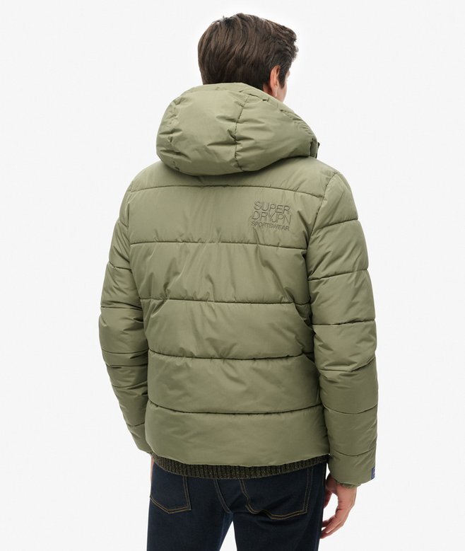 Hooded Puffer-Jacke Hooded Puffer-Jacke