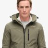 Hooded Ripstop-Softshell-Trekker-Jacke Hooded Ripstop-Softshell-Trekker-Jacke