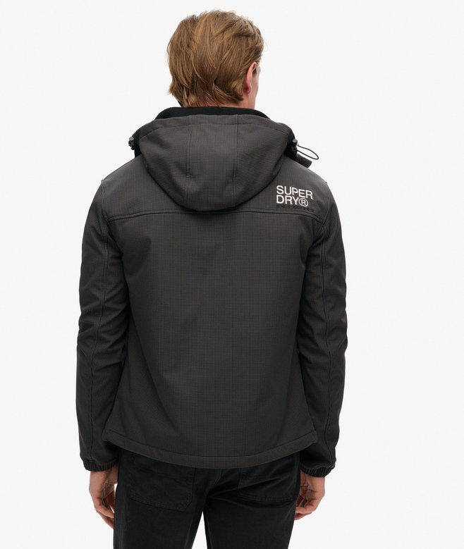 Hooded Ripstop-Softshell-Trekker-Jacke Hooded Ripstop-Softshell-Trekker-Jacke