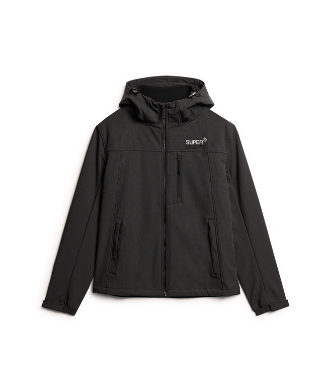 Hooded Ripstop-Softshell-Trekker-Jacke Hooded Ripstop-Softshell-Trekker-Jacke