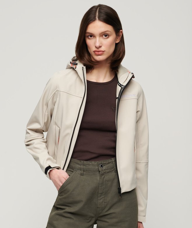 Hooded Softshell-Trekkerjacke Hooded Softshell-Trekkerjacke