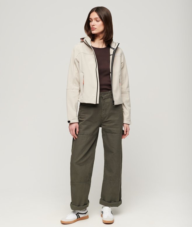 Hooded Softshell-Trekkerjacke Hooded Softshell-Trekkerjacke