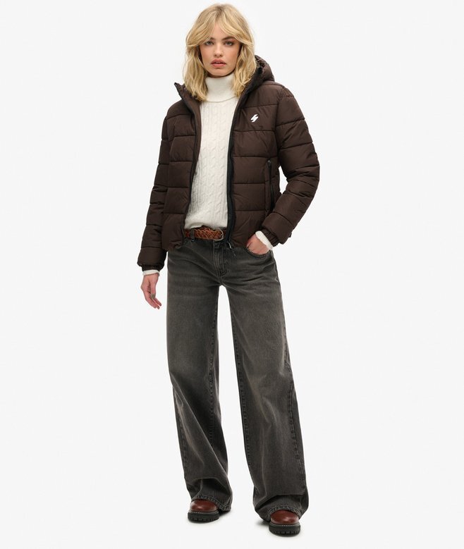 Hooded Spirit Sports Puffer-Jacke Hooded Spirit Sports Puffer-Jacke