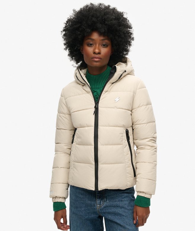 Hooded Spirit Sports Puffer-Jacke Hooded Spirit Sports Puffer-Jacke