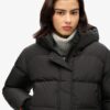 Hooded Sportliche Puffer-Bomberjacke