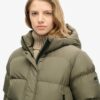 Hooded Sportliche Puffer-Bomberjacke Hooded Sportliche Puffer-Bomberjacke