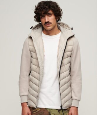 Hooded Storm Hybrid-Steppjacke