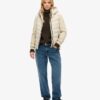 Hooded Storm Hybrid-Steppjacke mit Kapuze
