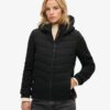 Hooded Storm Hybrid-Steppjacke mit Kapuze