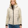 Hooded Storm Hybrid-Steppjacke mit Kapuze