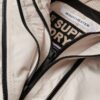 Hooded Windbreaker-Jacke mit Stickerei