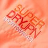 Hooded Windbreaker-Jacke mit Stickerei