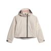 Hooded Windbreaker-Jacke mit Stickerei