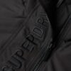 Hooded Windbreaker-Jacke mit Stickerei