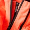 Hooded Windbreaker-Jacke mit Stickerei