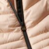 Hybrid-Jacke mit Kapuze aus Storm-Strick
