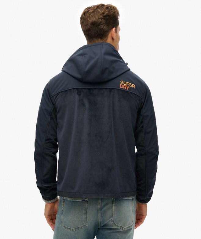 Hybrid-Trekker-Jacke mit Kapuze Hybrid-Trekker-Jacke mit Kapuze