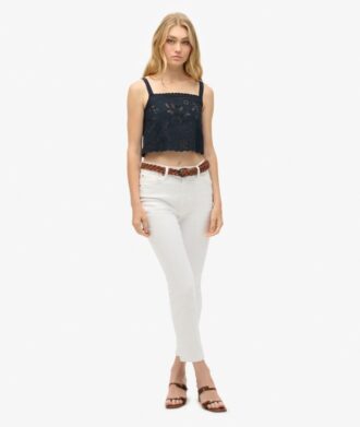 Ibiza besticktes Cami-Oberteil