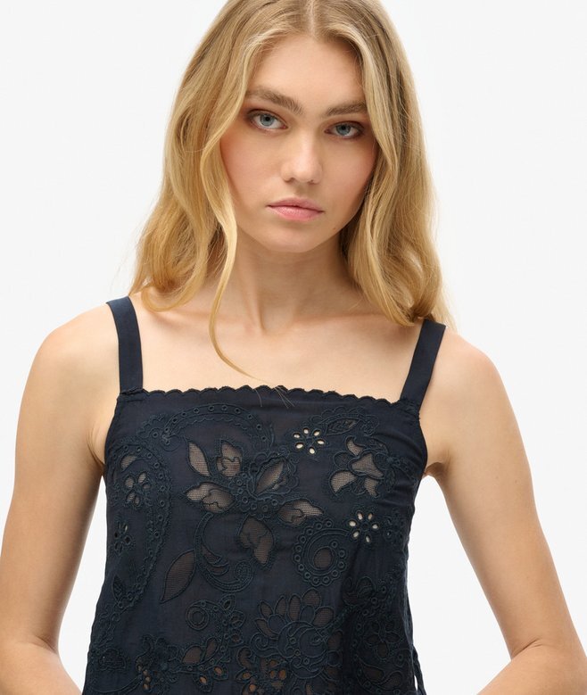 Ibiza besticktes Cami-Oberteil Ibiza besticktes Cami-Oberteil