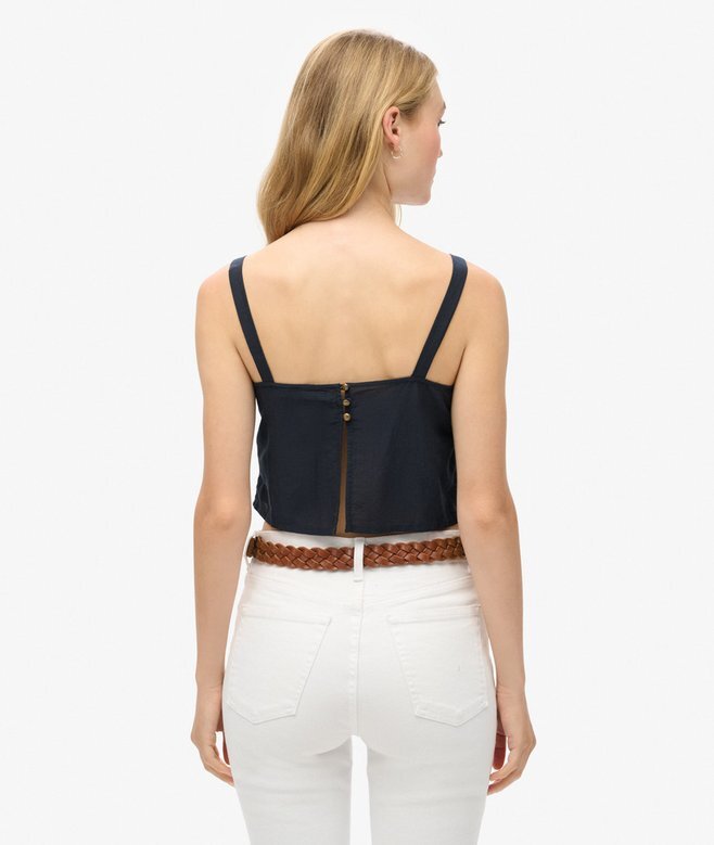 Ibiza besticktes Cami-Oberteil Ibiza besticktes Cami-Oberteil
