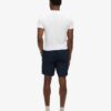 Indigo Bermuda-Shorts mit Punktmuster Indigo Bermuda-Shorts mit Punktmuster