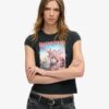 Iron Maiden X Superdry T-Shirt mit Flügelärmeln Iron Maiden X Superdry T-Shirt mit Flügelärmeln