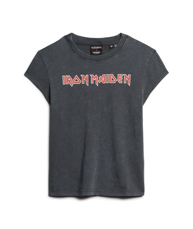 Iron Maiden X Superdry T-Shirt mit Flügelärmeln Iron Maiden X Superdry T-Shirt mit Flügelärmeln