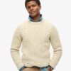 Jacob-Pullover mit Zopfmuster Jacob-Pullover mit Zopfmuster