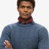 Jacob-Pullover mit Zopfmuster Jacob-Pullover mit Zopfmuster