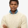 Jacob-Pullover mit Zopfmuster Jacob-Pullover mit Zopfmuster